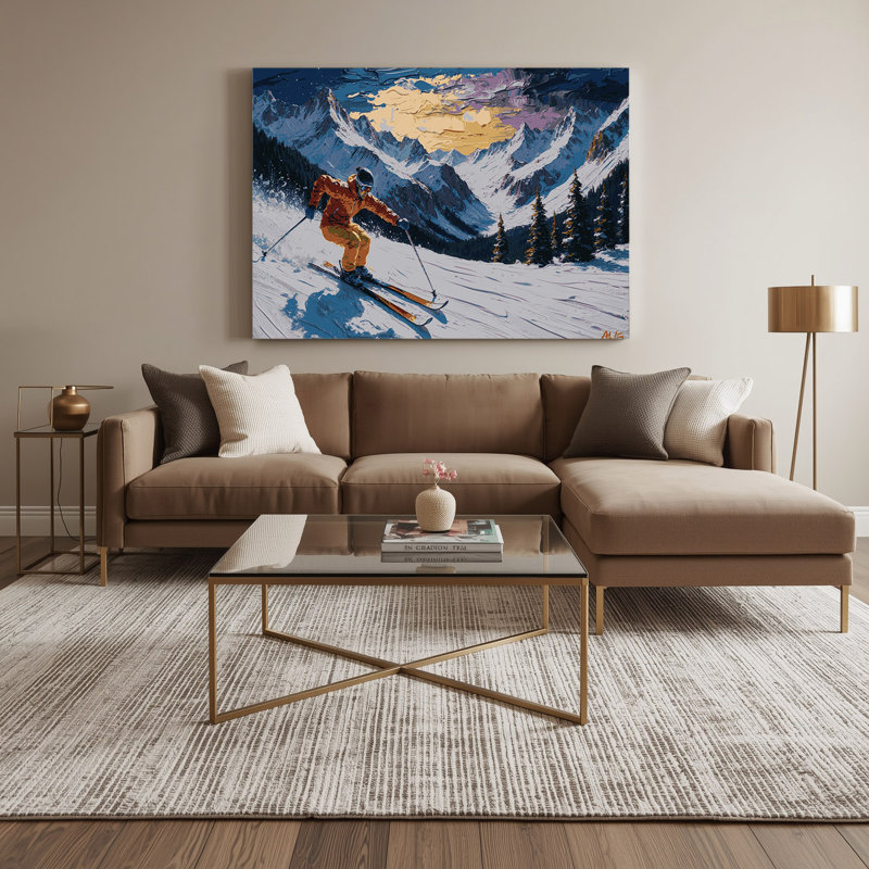 Art sur toile gris Sports Sports, H 16 po x l 20 po
