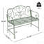 Banc de jardin extérieur - vert