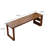 Modern Rectangular Solid Wood Desks with Bookshelf-293204892