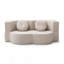 Causeuse de plancher et futon-118647508