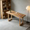 Practical White Oak Solid Wood Rectangular Desk