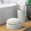 Harbour Housewares - Ceramic Bathroom Accessories Set - 4 Pieces-1436356792