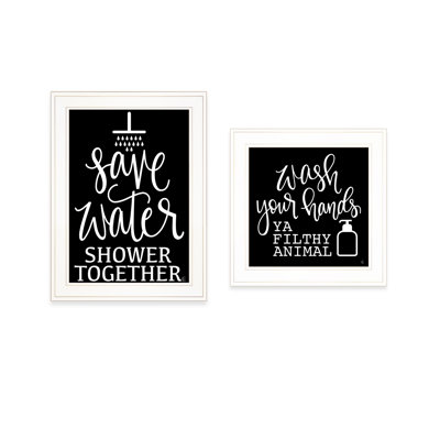 VFMC756-Wash Up By Fearfully Made Creations, Ready To Hang Framed