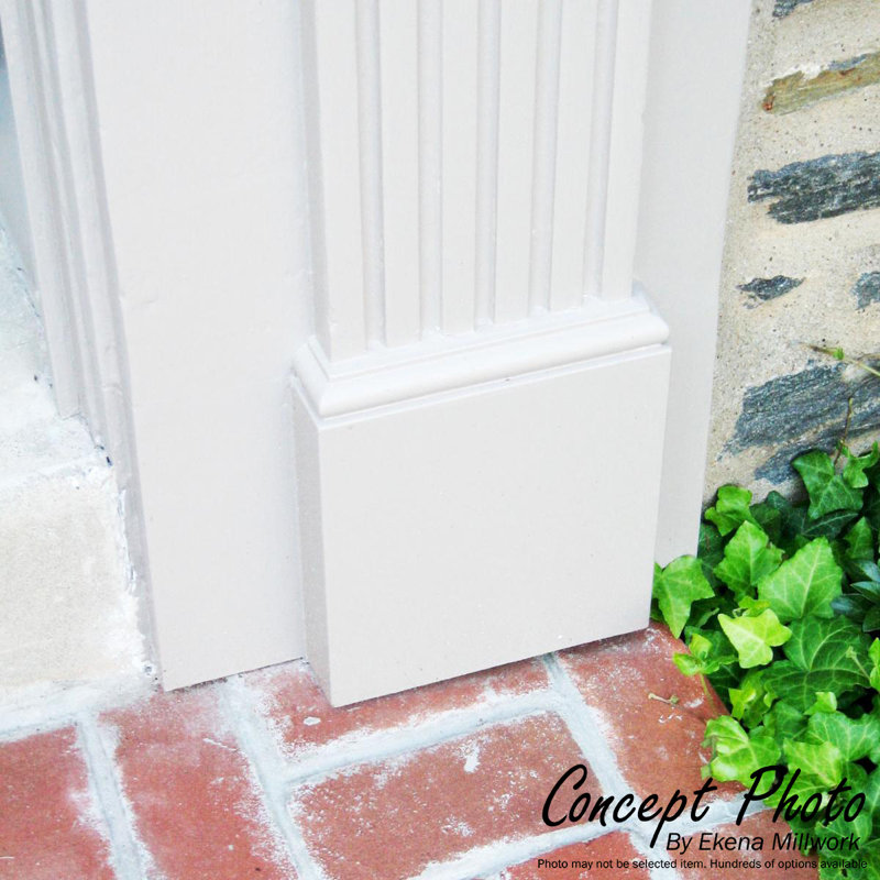 Helene 3 3/4"H x 3 3/4"W x 1 1/2"D Plinth Block