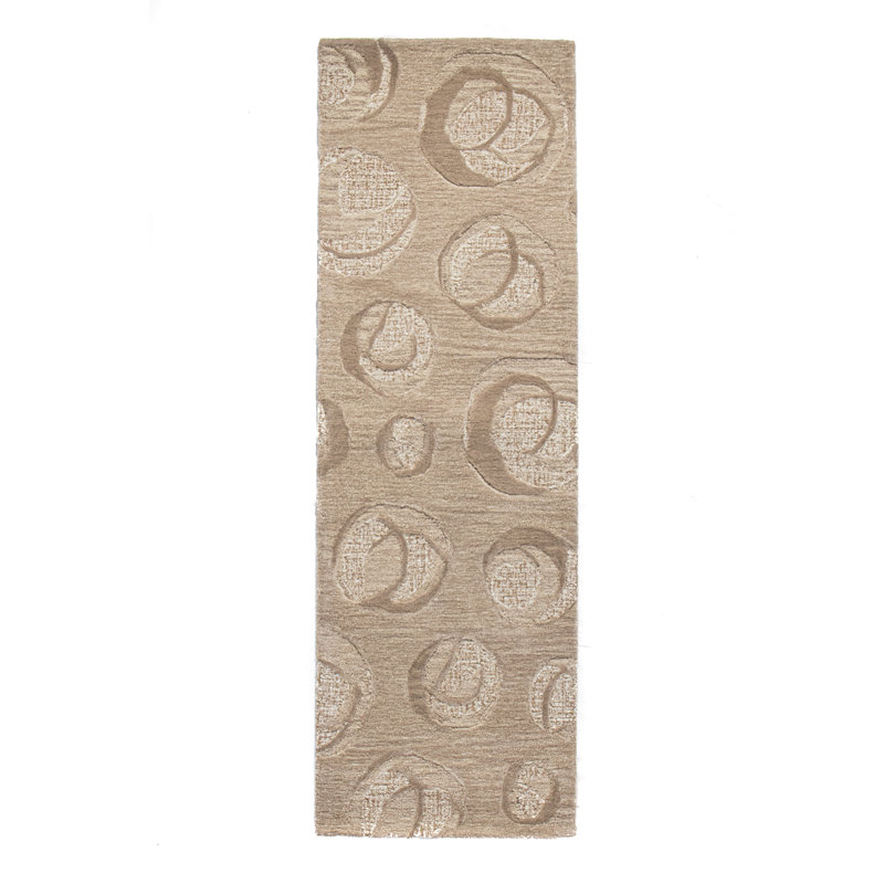 Aroha Wool Area Rug, Runner 2'6" x 8'