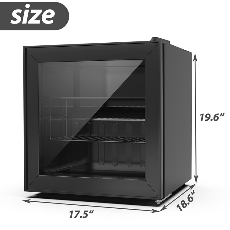 Northair 1.1 Cu Ft Mini Freezer with 2 Removable Shelves 7 Temperature  Settings Perfect & Reviews