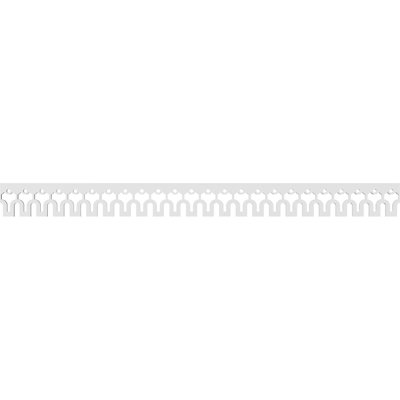 4"H x 5/8"P x 48"L Hessel Architectural Grade PVC Running Trim
