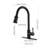 Single Handle High Arc Pull Out Kitchen Faucet,Single Level Stainless Steel Kitchen Sink Faucets With Pull Down Sprayer-116628555