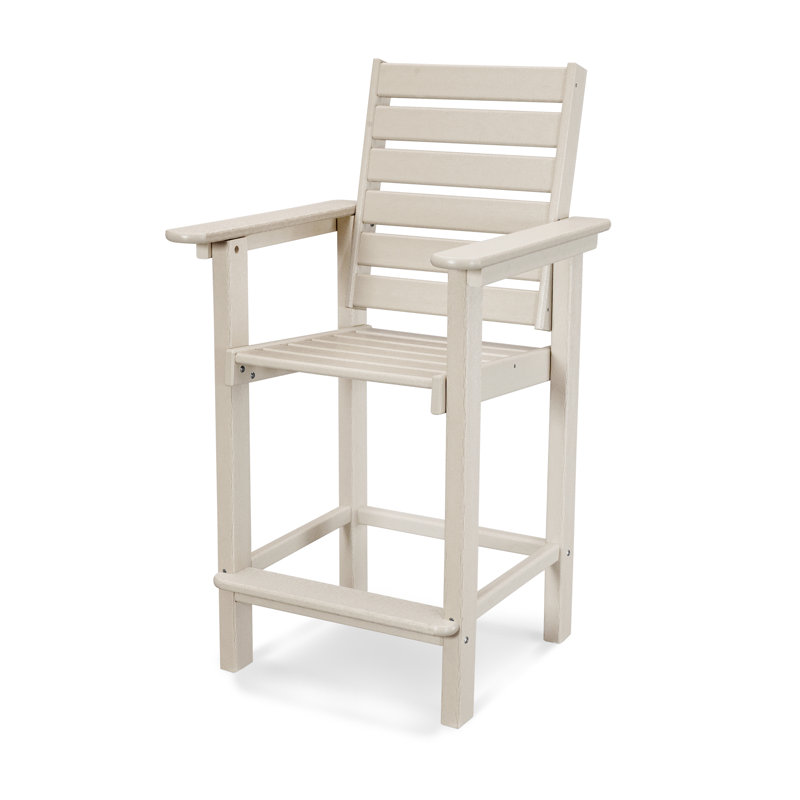 POLYWOOD Captain Counter Chair, Sand