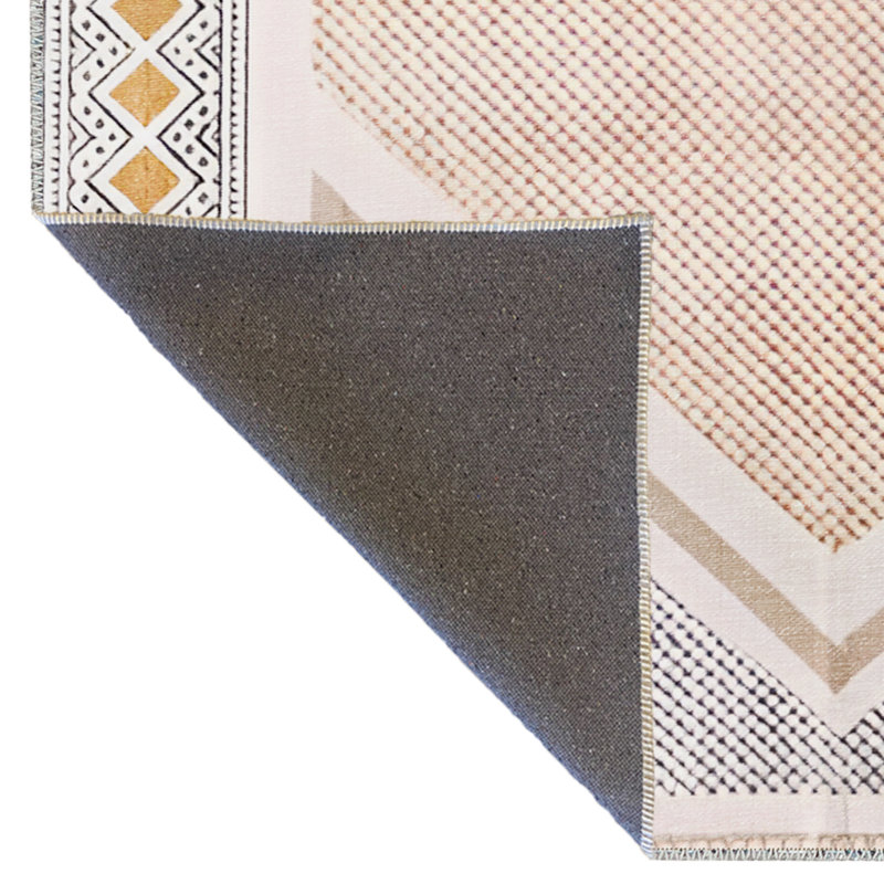 Tapis intérieur / extérieur Rushika, Tapis de couloir 2 pi 7 po x 9 pi 10 po