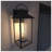 Textured Black Aluminum Outdoor Wall Lantern, ETL Listed (Set of 2)