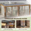 Pergola en aluminium avec auvent-97242561-97242563