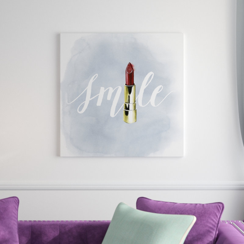 Let's Makeup IV by Grace Popp - Wrapped Canvas Painting, 76cm H x 76cm W