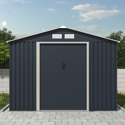 Coblyn 337 ft. W x 339 ft. D Metal Garage Shed