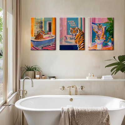 3 Piece Wrapped Canvas Set
