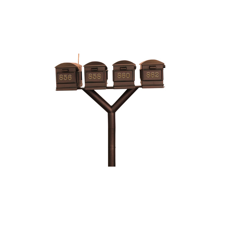 Penfield 72.375'' H Multi-Mount Post, Bronze