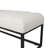 53.54" Velvet Bench with Metal Frame-1014918092