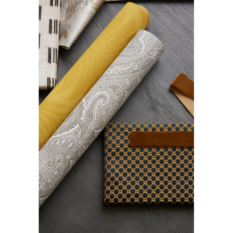 Marsden's Palm Damask Wallpaper, Tigers Eye
