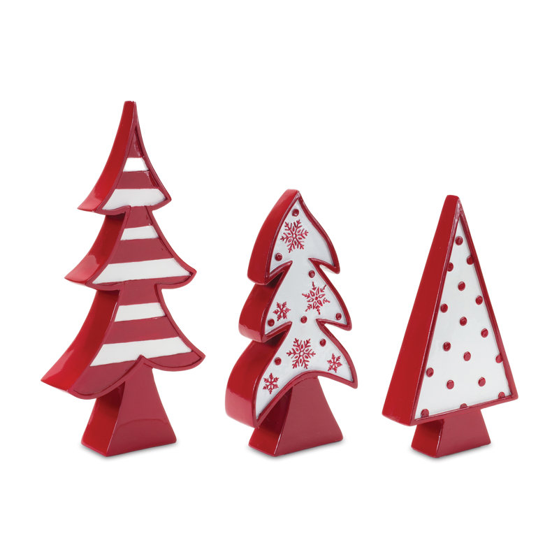 Arbre de table fantaisiste (ensemble de 3)