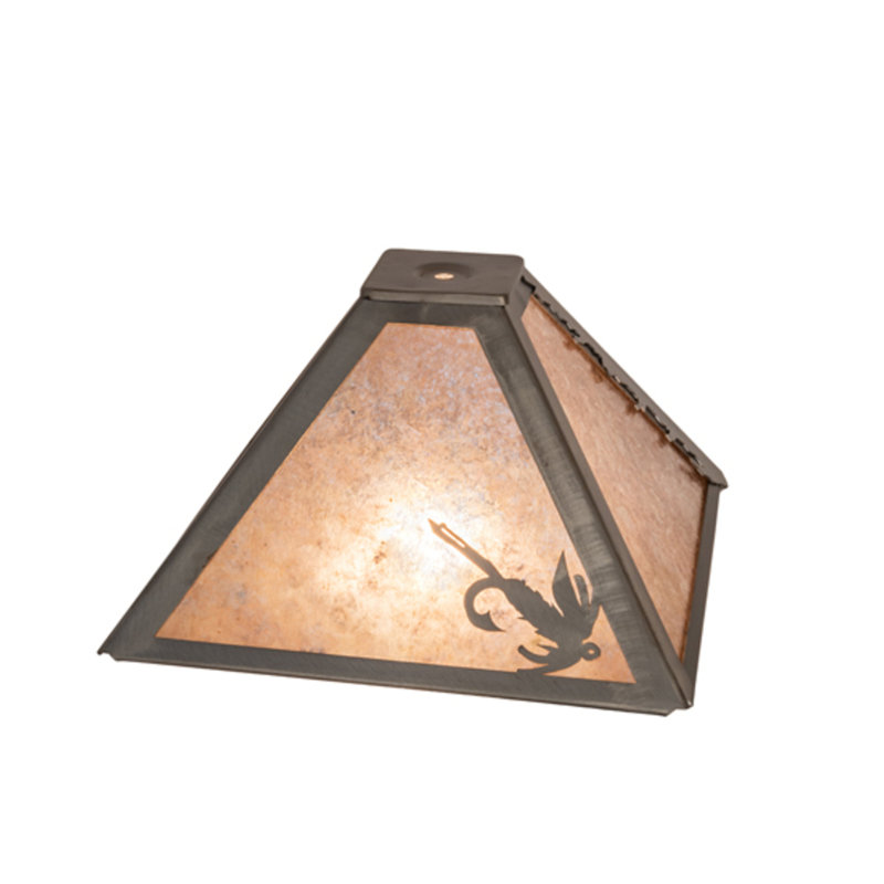 Fly Fishing Lure Lamp Shade and Pendant Shade