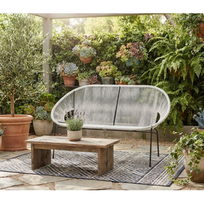 Banc de jardin en fer Fiedler