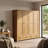 Topazio 69.3" Armoire with Adjustable Shelves, Hanging Rod-349458257