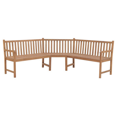 Awarth Solid Wood Teak Outdoor Bench