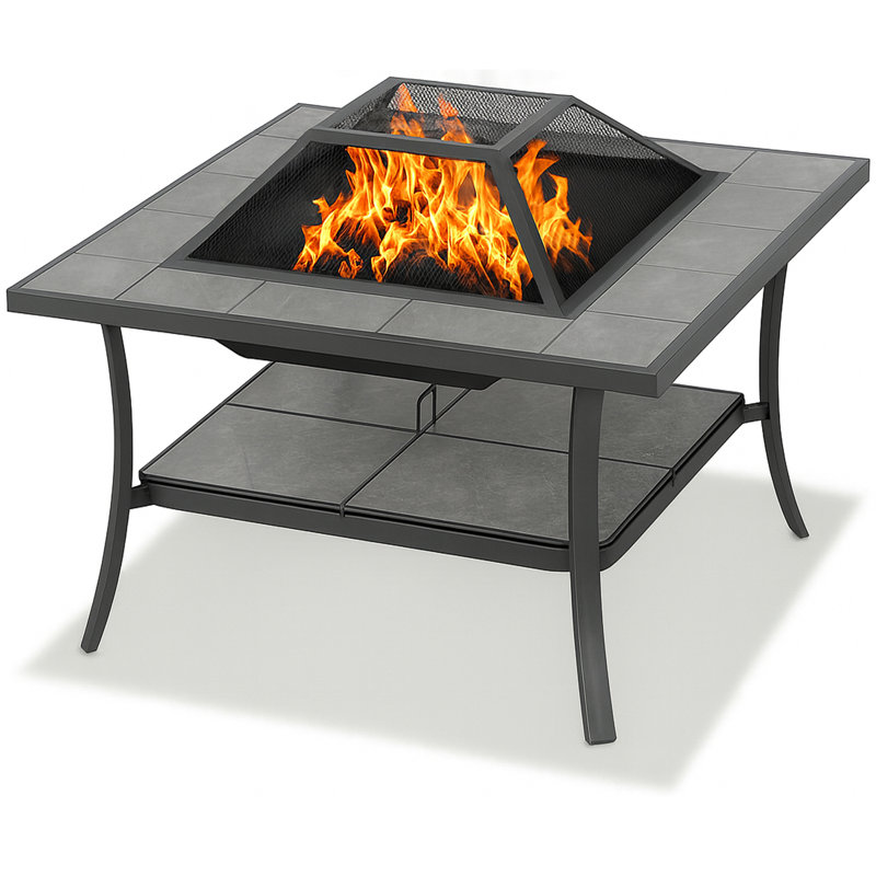 Wilksboro Square Iron Fire Pit