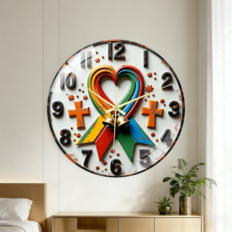 Horloge murale 16 po