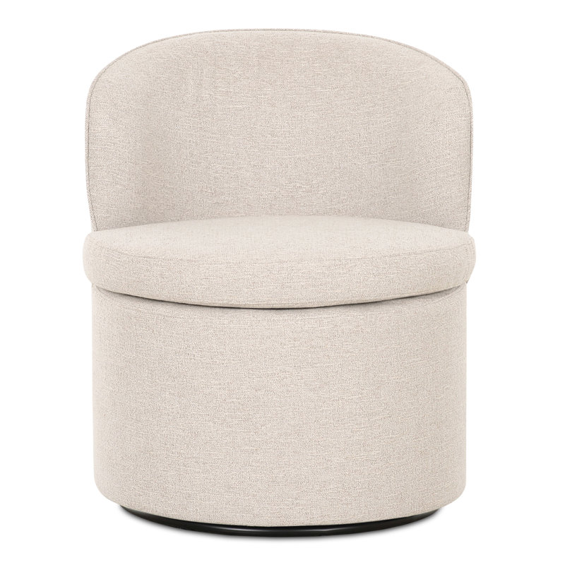 Dane Swivel Dining Chair Oatmeal, Light Beige