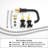 Widespread 2-handle Bathroom Faucet with Drain Assembly-81641108