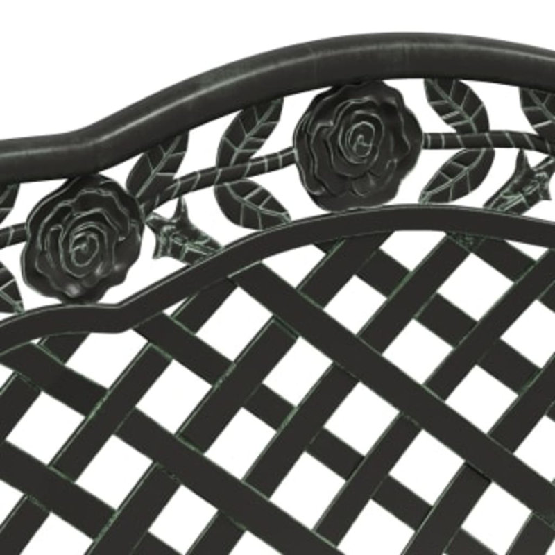 Banc de jardin en fer Essye, Vert