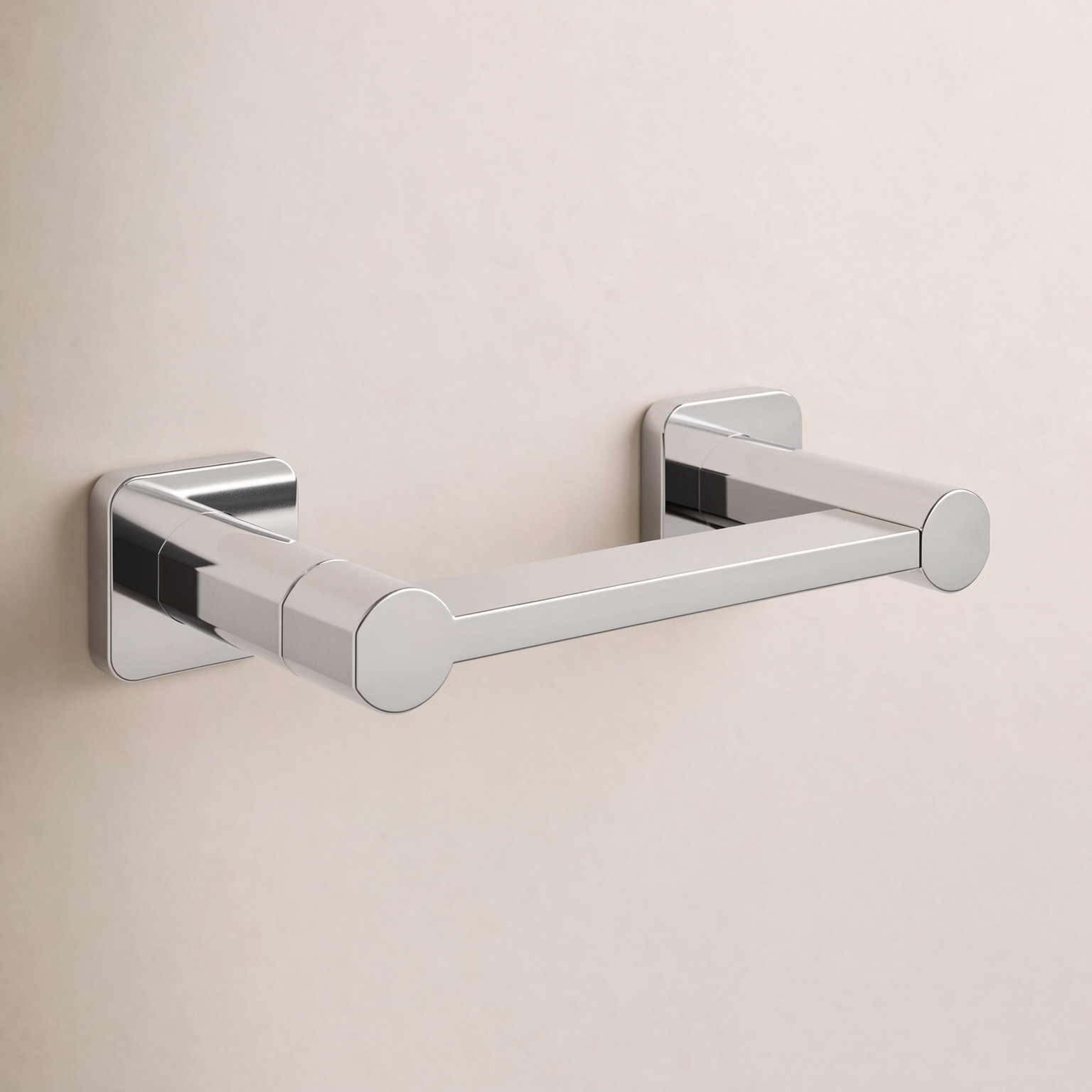 Parallel Pivoting Toilet Paper Holder, Polished Chrome