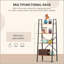 Bibliothèque en bois et métal
