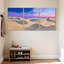 Ensemble de 3 impressions sur toile Scenic & Cityscapes Desert Dunes Under Twilight Sky-582081216