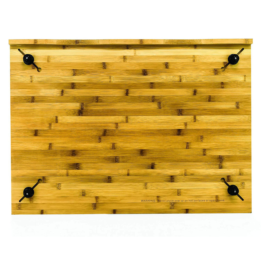 Camco Bamboo Grooved Cutting Board Camco