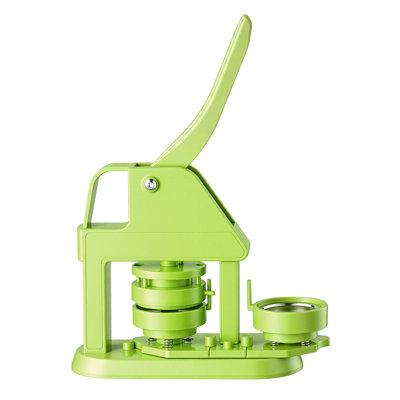 Button Maker Machine, 2.28 in, Plastic Pin Maker with 100pcs Button Parts, Mr. Panda Magic Book, Circle Cutter and Hex Wrenches, Reinforced Ergonomic Handle, for DIY Badges, Personalized Pins