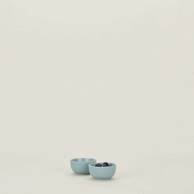 Frej Stoneware Dessert Bowl, Sky