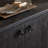 Alden Media Console-Worn Black Oak