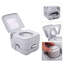 10l Portable Toilet Round One-piece Toilet