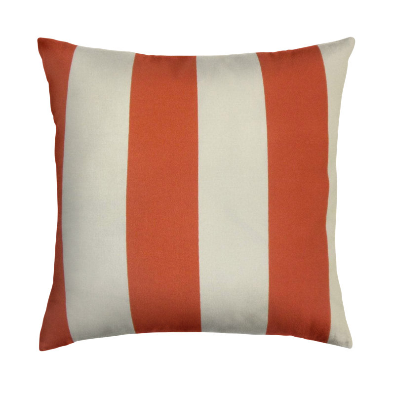 Coussin décoratif rayé kanha, H 18 po x l 18 po x P 5 po, Canyon