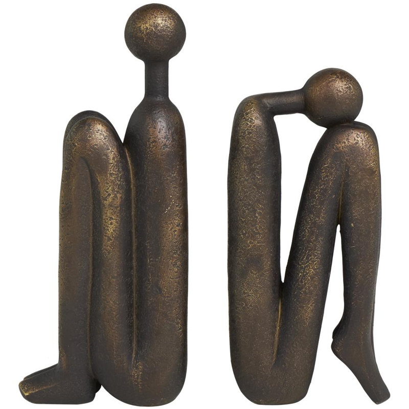 Serre-livres People, Bronze