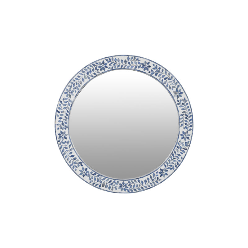 Franziskus Bone Flat Mirror, 34" x  34"