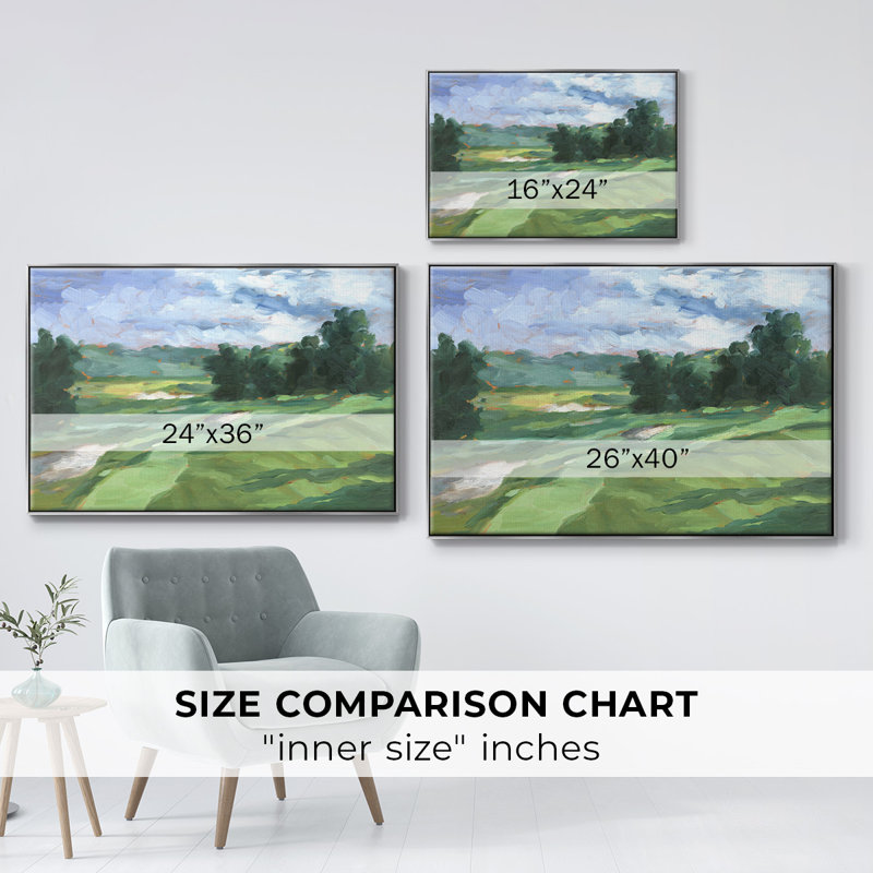 " Golf Course Study IV ", 25" H x 37" W x 2" D, Silver