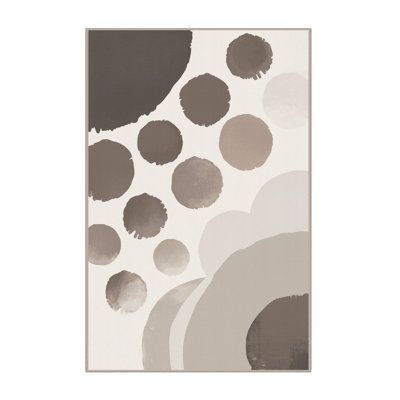 Tapis beige moelleux doux et moelleux Cropsey