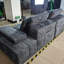 Sofa Couch For Living Room, Modern Loveseat With Extra Deep Seats And Comfy Armrests, Easy Assembly For Apartments