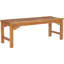 Santa Monica Outdoor Teak Dining Bench-1830693720