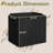GUNJI 30 Gallons Water Resistant Resin Lockable Deck Box-94783252