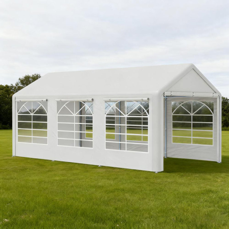 Tente de réception blanche 10 'x 20'