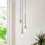 Lustre en cristal moderne à 3 lumières DEL en forme de goutte d'eau à intensité variable chrome-1701949479-1701949478-1701949476